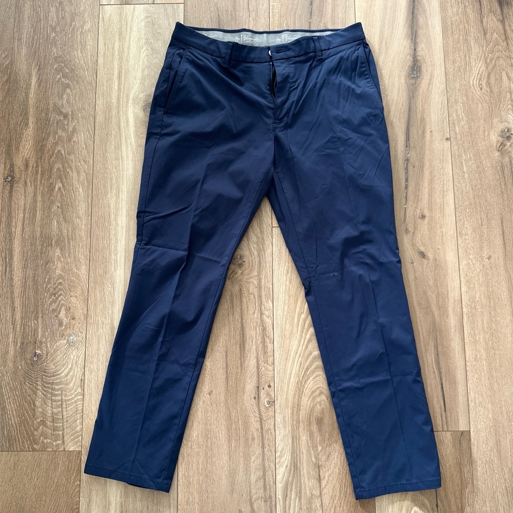 Penguin Men's Navy Golf Pants
